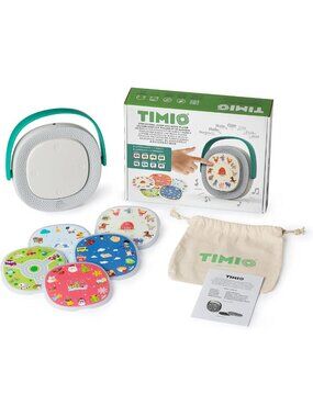 Interactive Educational Audio Toy for Kids 2+ | 5 Discs, 8 Languages